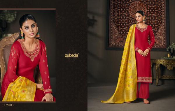 Zubeda Sabiha 7 Festive Wear Georgette Designer Salwar Kameez